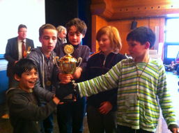 Foto von den Ostfrieslandmeisterschaften im Schulschach 2014