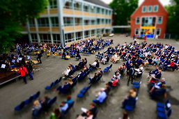 Foto von der Entlassungsfeier Abitur 2021 am TGG