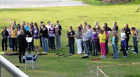 Erarbeitung der Choreographien