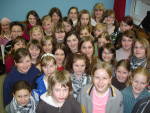 Foto von Teilnehmern der Chor-AG 2007/08