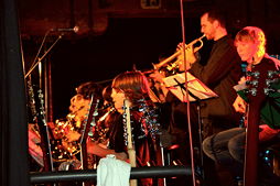 Foto vom Auftritt der 'Groove Gang' im Zollhaus am 05.11.2010