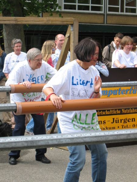 Foto vom Abistreich 2006