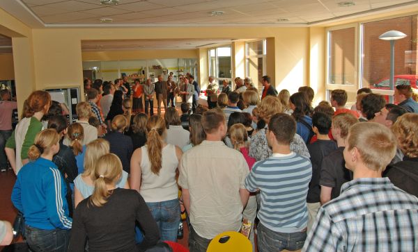 Foto von der Mensaeröffnung 2006