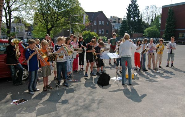 Foto von der Mensaeröffnung 2006