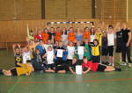 Foto der Klasse 6e beim Sporttag der 6. Klassen des TGG am 08.10.2010