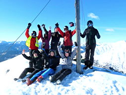 Foto vom Skiprojektkurs-Meransen 2012