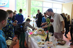 Foto vom Dessertbuffet am 09.05.2014