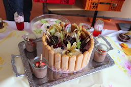 Foto vom Dessertbuffet am 09.05.2014