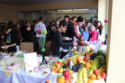 Foto vom Dessertbuffet am 09.05.2014