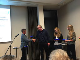 Foto von der Verleihung des Schalom-Chaver-Preises 2015