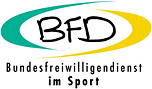 Logo des BundesFreiwilligenDienstes im Sport