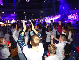 Foto von der Fahrt der Chorkids nach Oldenburg (2018)