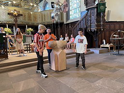 Foto vom Einschulungsgottesdienst am 25.08.2022 in der Lutherkirche