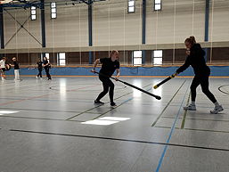 Foto der Sportprofilklasse 8ds bei der Schulsportassistenz-Ausbildung in Hesel (Mai 2023)