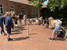 Foto von der Klassenpaten-AG (Juni 2023)