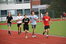 Das Foto vom Sponsorenlauf (September 2023).