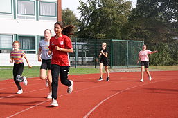 Das Foto vom Sponsorenlauf (September 2023).