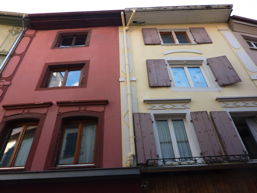 Aufnahme von Häusern in Altkirch