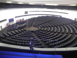 Foto vom Besuch des Europäischen Parlaments