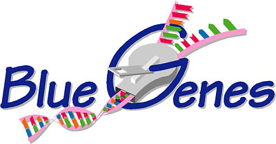 Blue Genes Logo