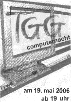 Plakat zur Computernacht