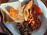 Foto eine englischen Frühstücks