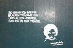 Foto der Spray-Aktion