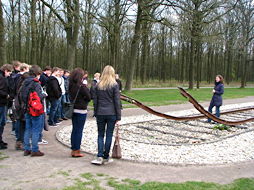 Foto von der Fahrt zur Gedenkstätte Westerbork