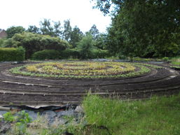 Foto von den Arbeiten in Ernst Pagels Garten