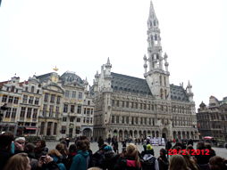 Auf dem Großen Markt in Brüssel