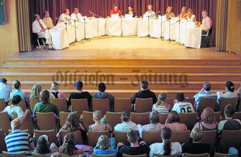 Foto von der Podiumsdiskussion