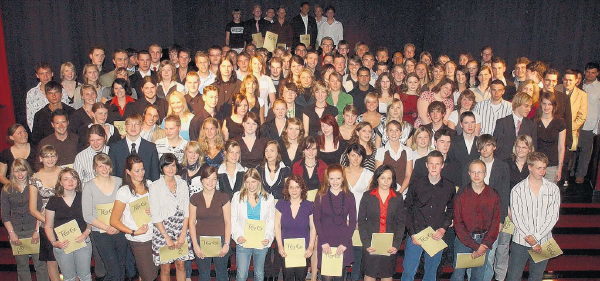 Der Abiturjahrgang 2008 des TGG