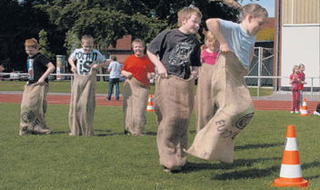 Foto vom Spielevormittag für Grundschüler