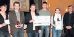 Foto von der Inempfangnahme des Jugendförderpreis 2010