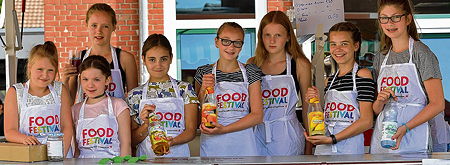 Foto vom Food-Festival am TGG